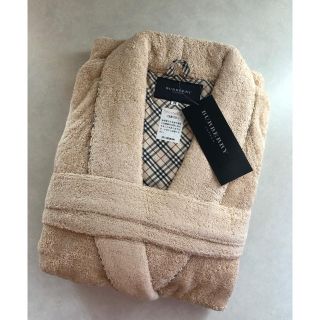 バーバリー(BURBERRY)の新品タグ付き【バーバリー】Burberry バスローブ ベージュ(タオル/バス用品)