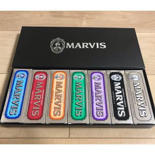 マービス(MARVIS)の【記念特価】MARVIS(マービス) ブラック・ボックス 25ml x 7本(歯磨き粉)