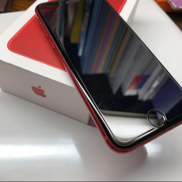 iPhone8 RED 本体 simフリー 64GB Apple Store正規