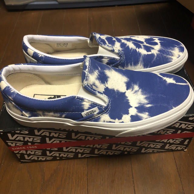 VANS(ヴァンズ)の⭐️レアVANS Classic Slip on J.CREWコラボ日本未発売品 レディースの靴/シューズ(スニーカー)の商品写真