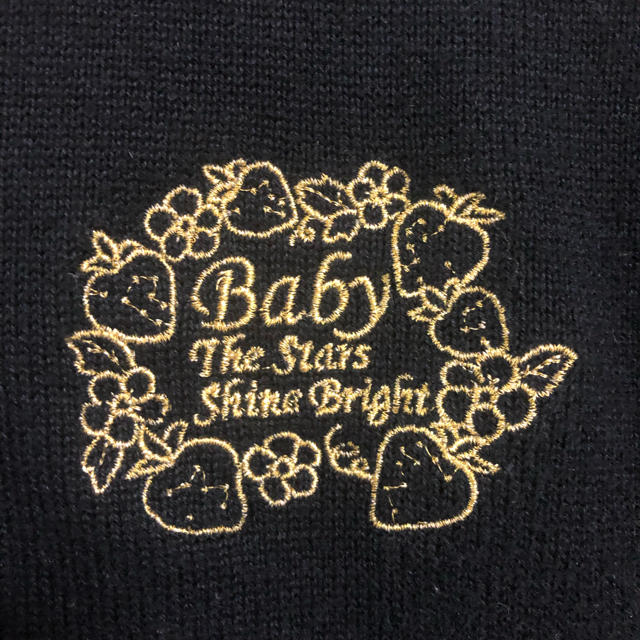 BABY,THE STARS SHINE BRIGHT(ベイビーザスターズシャインブライト)のBABY いちごカーディガン レディースのトップス(カーディガン)の商品写真