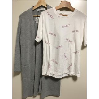 ピンクハウス(PINK HOUSE)のピンクハウス Tシャツ カーディガン セット(セット/コーデ)