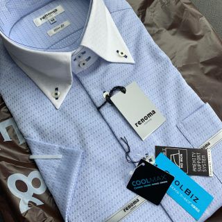 レノマ(RENOMA)のワイシャツ 半袖 スリムフィット レノマ renoma HOMME(シャツ)