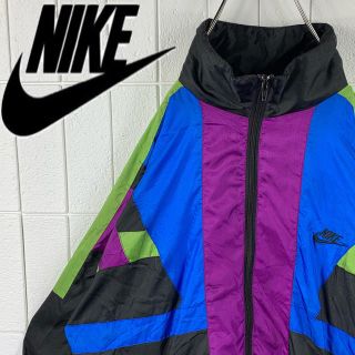 NIKE - 27ママさん 専用 ナイキ 銀タグ ゆるだぼ 90s ナイロン 刺繍
