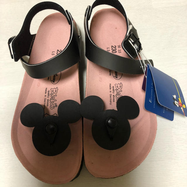 Disney(ディズニー)のビルケンシュトックビルキーMickey 新品未使用 最終お値下げ レディースの靴/シューズ(サンダル)の商品写真