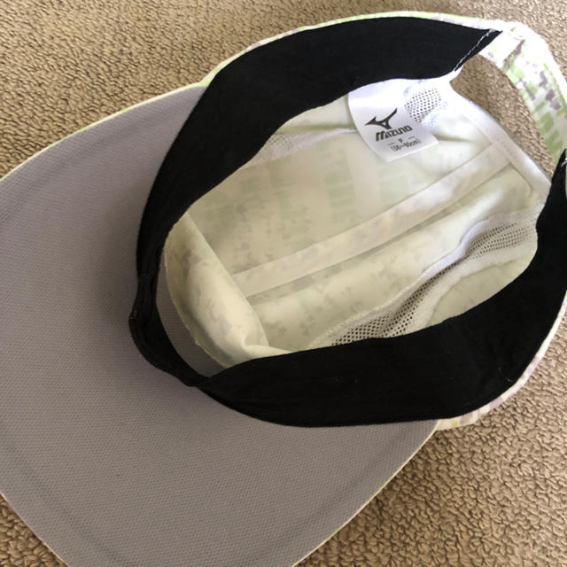 MIZUNO(ミズノ)のMIZUNO ランニングキャップ 白 フリー(56-60cm) メンズの帽子(キャップ)の商品写真