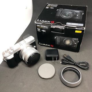 パナソニック(Panasonic)のPanasonic LUMIX GX7MK2L シルバー(ミラーレス一眼)