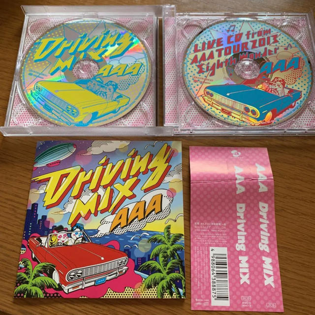 AAA(トリプルエー)のAAA アルバム Driving MIX エンタメ/ホビーのCD(ポップス/ロック(邦楽))の商品写真