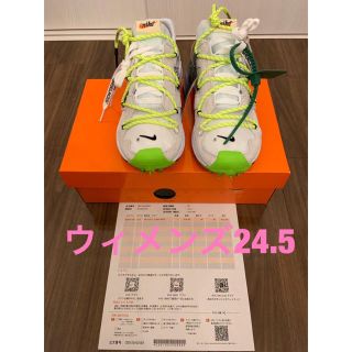 オフホワイト(OFF-WHITE)のOff-White NIKE ズーム テラ カイガー 5 ホワイト(スニーカー)