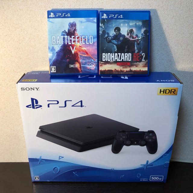 PlayStation®4 ジェット・ブラック 500GB CUH-2200A…