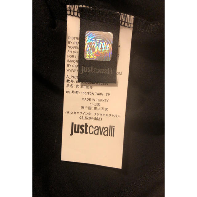 Just Cavalli(ジャストカヴァリ)の本物 ❤ ジャストカヴァリ tシャツ パーカー スウェット デニム スニーカー レディースのトップス(Tシャツ(半袖/袖なし))の商品写真