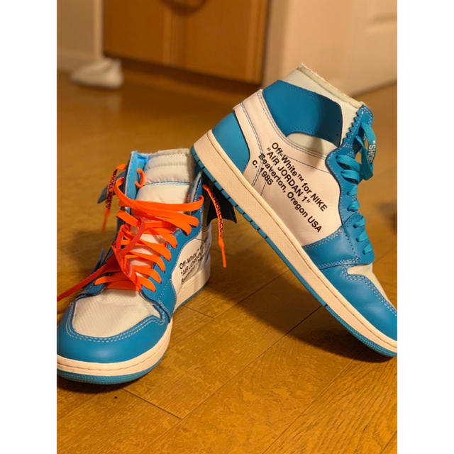 OFF-WHITE(オフホワイト)のブーン様専用 NIKE Off-White UNC 28.0 メンズの靴/シューズ(スニーカー)の商品写真