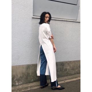 マウジー(moussy)のMOUSSY SLIT LONG CUT ドレス ワンピース(ロングワンピース/マキシワンピース)