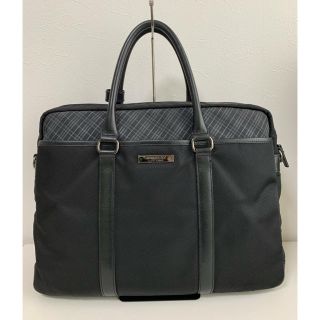 バーバリーブラックレーベル(BURBERRY BLACK LABEL)の格安 バーバリー ビジネス バッグ　ブリーフケース メンテナンス済み(ビジネスバッグ)