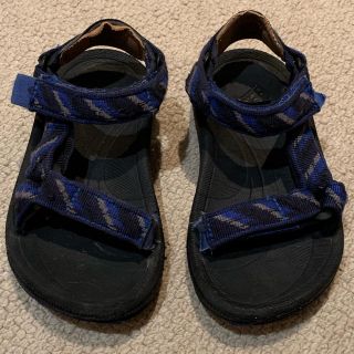 テバ(Teva)のteva テバ サンダル 18cm 18 ブルー スポーツサンダル アウトドア(サンダル)