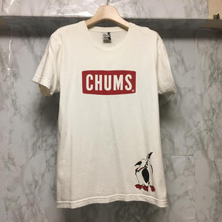 チャムス(CHUMS)のchums Tシャツ 白 サイズ S(Tシャツ/カットソー(半袖/袖なし))