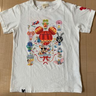 ハッシュアッシュ(HusHush)のハッシュアッシュ ディズニー Ｔシャツ 120 白(Tシャツ/カットソー)