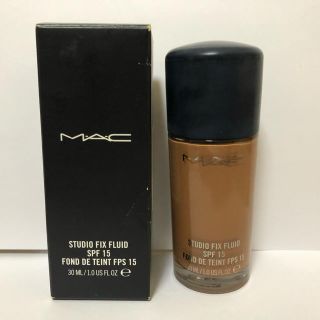 マック(MAC)のマック MAC リキッドファンデーション レア 新品 日焼け肌 小麦肌(ファンデーション)