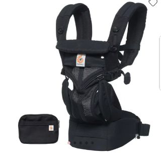 エルゴベビー(Ergobaby)のタカ様専用に　エルゴベビー　　ブラック　黒　クールエアー　オムニ360 　新品(抱っこひも/おんぶひも)