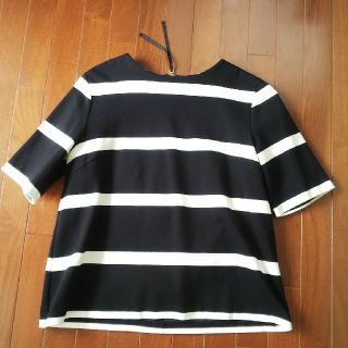 マッキントッシュフィロソフィー(MACKINTOSH PHILOSOPHY)の専用 マッキントッシュフィロソフィー カットソー ボーダー トップス 白黒(カットソー(半袖/袖なし))