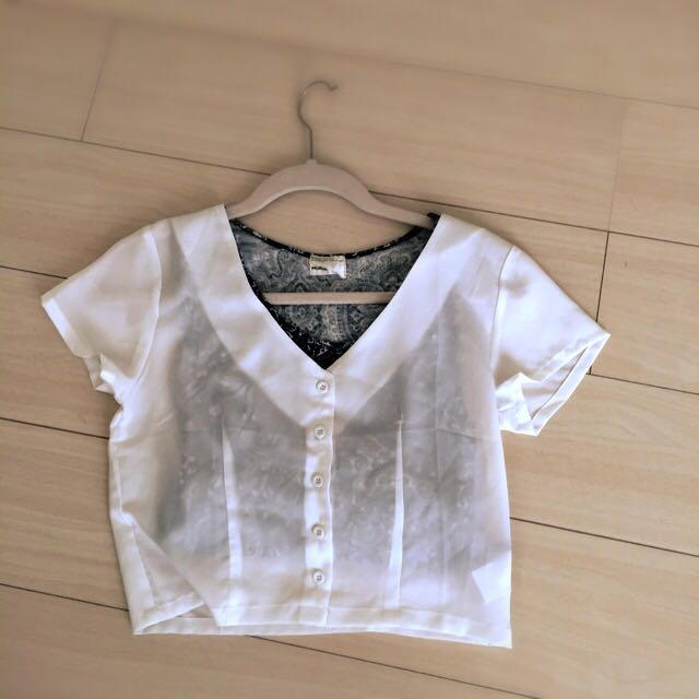 EMODA(エモダ)の2014モデル☆EMODAの透けトップス レディースのトップス(シャツ/ブラウス(半袖/袖なし))の商品写真