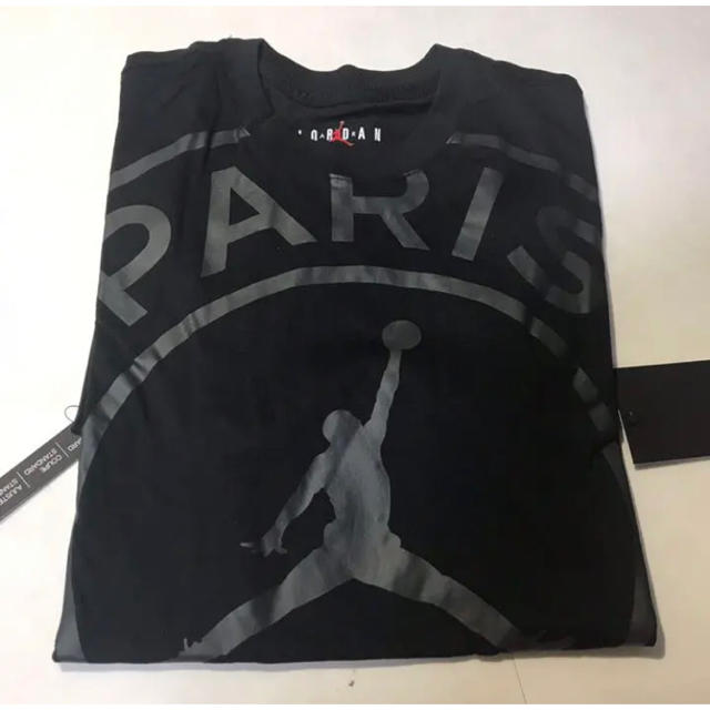 NIKE(ナイキ)のpsg ジョーダン コラボ Tシャツ ロゴ M メンズのトップス(Tシャツ/カットソー(半袖/袖なし))の商品写真