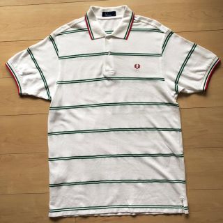 フレッドペリー(FRED PERRY)の送料無料☆FRED PERRY(フレッドペリー)半袖ボーダーポロ M(ポロシャツ)