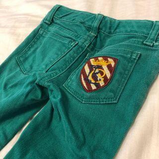 ポロラルフローレン(POLO RALPH LAUREN)の90cm 2T ポロ ラルフローレン グリーン パンツ カラーパンツ 緑 デニム(パンツ/スパッツ)