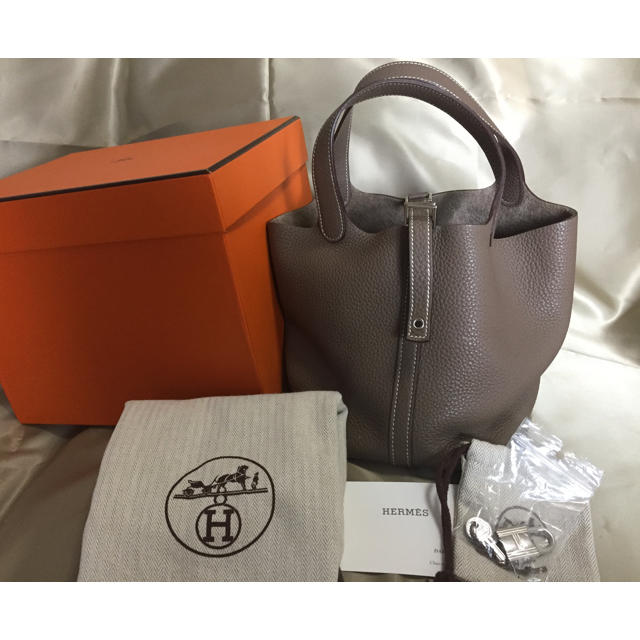 超美品エルメス ピコタンロック エトゥープ エトープ 正規品本物 HERMES