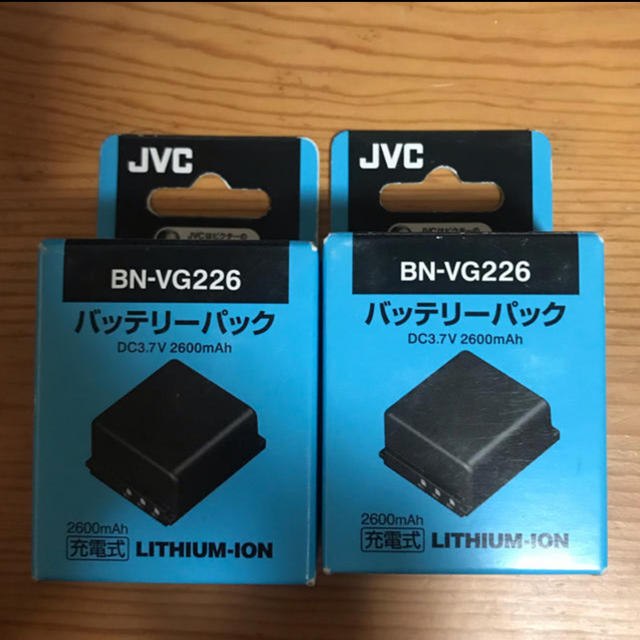 新品 JVCKENWOOD JVC リチウムイオンバッテリー BN-VG226