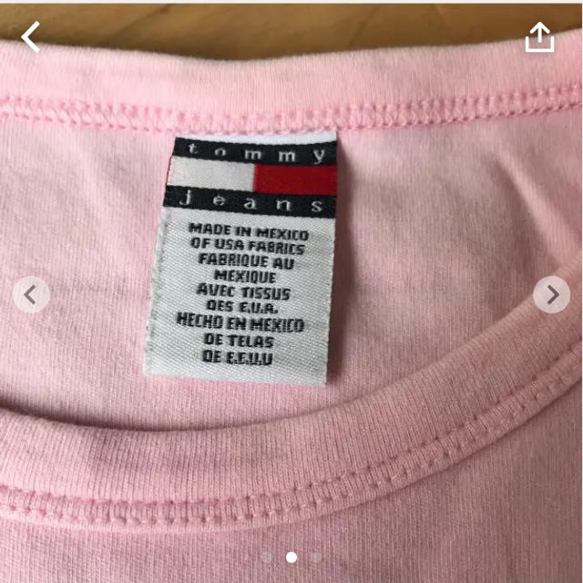 TOMMY(トミー)のTOMMY  レディースTシャツ XS レディースのトップス(Tシャツ(半袖/袖なし))の商品写真