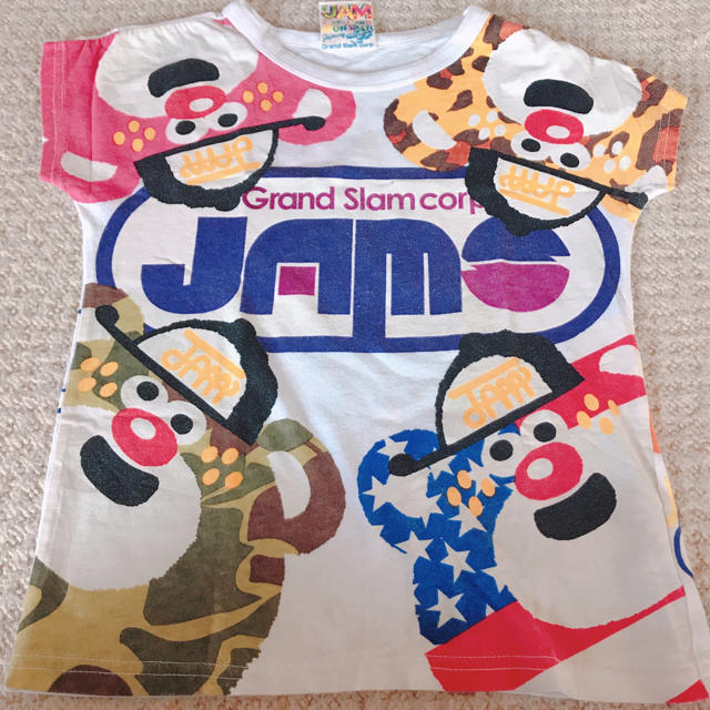 JAM(ジャム)のJAM Tシャツ 110  キッズ/ベビー/マタニティのキッズ服女の子用(90cm~)(Tシャツ/カットソー)の商品写真