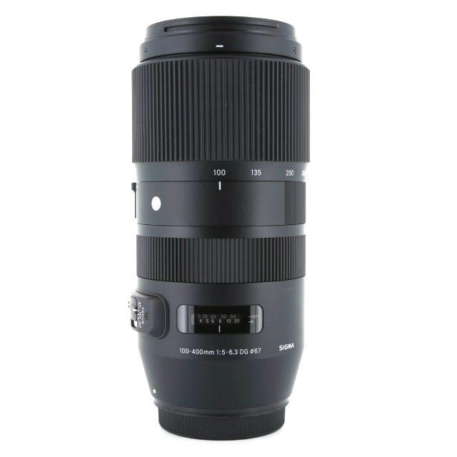 美品 シグマ SIGMA 100-400mm キヤノン 用レンズ(ズーム)