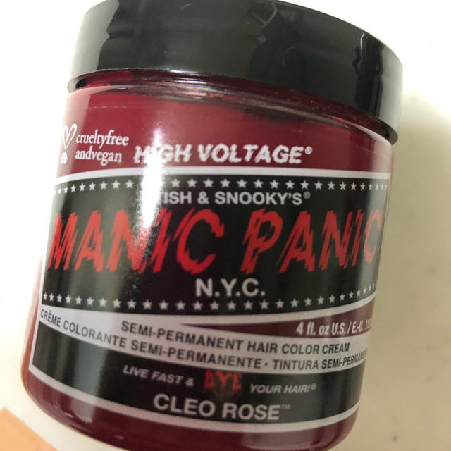 マニックパニック クレオローズ コスメ/美容のヘアケア/スタイリング(カラーリング剤)の商品写真