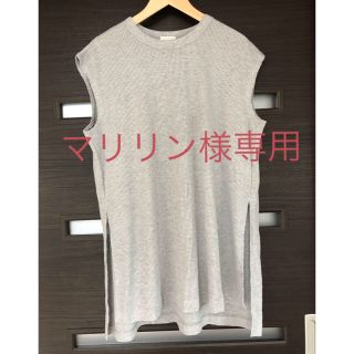 ジーユー(GU)の【値下】GU  チュニック トップス (カットソー(半袖/袖なし))