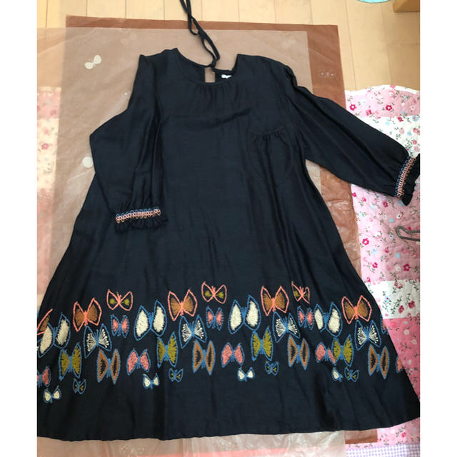 mina perhonen  キッズ ワンピース 新品 sky flower 1