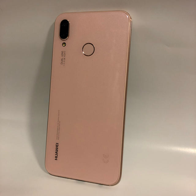 ☆ ほぼ新品 ☆ huawei p20 lite サクラピンク 1