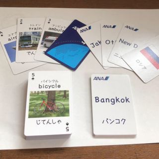 エーエヌエー(ゼンニッポンクウユ)(ANA(全日本空輸))のANA トランプ&国旗カード(トランプ/UNO)