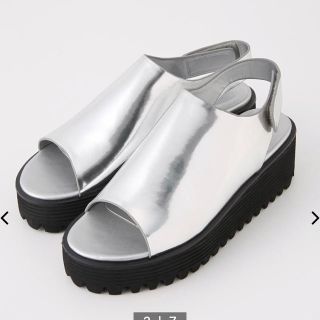 スライ(SLY)の【SLY】COVERED WEDGE SANDAL(サンダル)