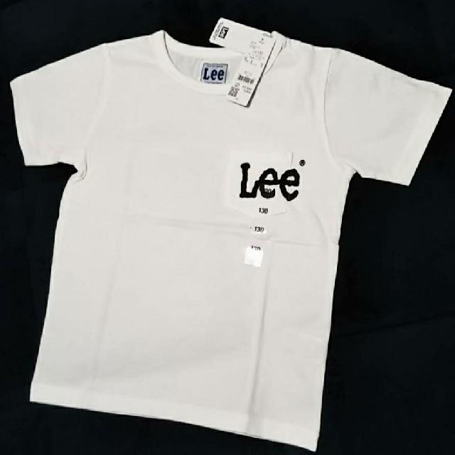 Lee - □新品未使用□ Lee 胸ロゴプリント半袖Tシャツキッズ／白