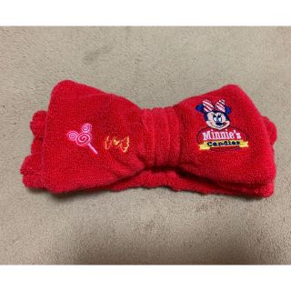 ディズニー(Disney)のディズニー（ミニーのヘアバンド★）(タオル/バス用品)