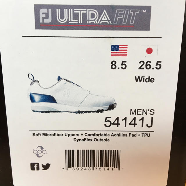 FootJoy(フットジョイ)のflight1181様専用【美品】FOOTJOY ウルトラフィット スポーツ/アウトドアのゴルフ(シューズ)の商品写真