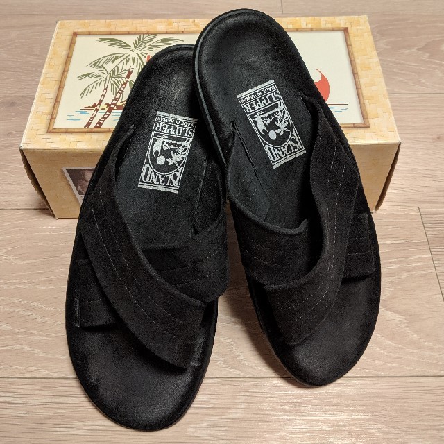 ISLAND SLIPPER(アイランドスリッパ)のISLAND SLIPPER × SHIPS 別注 クロスストラップ サンダル メンズの靴/シューズ(サンダル)の商品写真