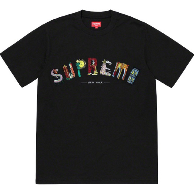 Lサイズ 新品未使用 黒 オンライン購入 Supreme city arcTシャツ/カットソー(半袖/袖なし)