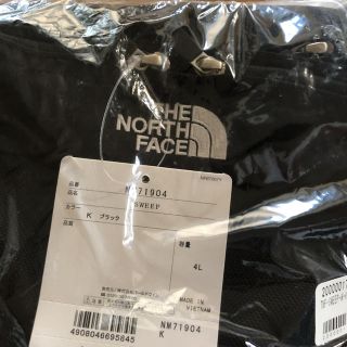 ザノースフェイス(THE NORTH FACE)のスウィープ 黒 ノースフェイス(ウエストポーチ)