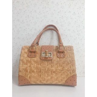 トランテアンソンドゥモード(31 Sons de mode)の大きめカゴバッグ♡(かごバッグ/ストローバッグ)