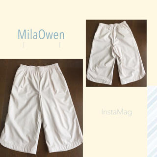 ミラオーウェン(Mila Owen)のMilaOwen 完売ガウチョパンツ(ハーフパンツ)