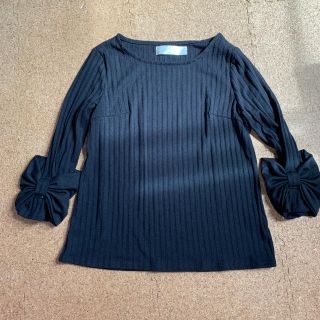 トッコ(tocco)のtocco closet 袖リボン トップス(カットソー(長袖/七分))