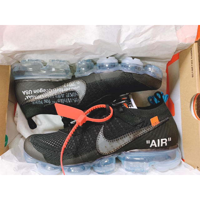 nike off white vapormax 27.5cm 新品未使用 【オープニング大セール ...