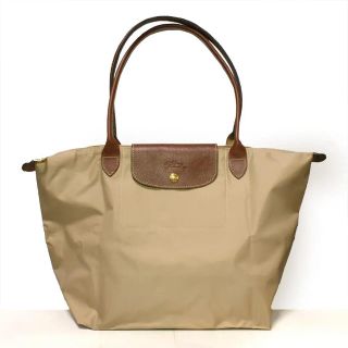 ロンシャン(LONGCHAMP)のロンシャン ベージュ L サイズ(ハンドバッグ)